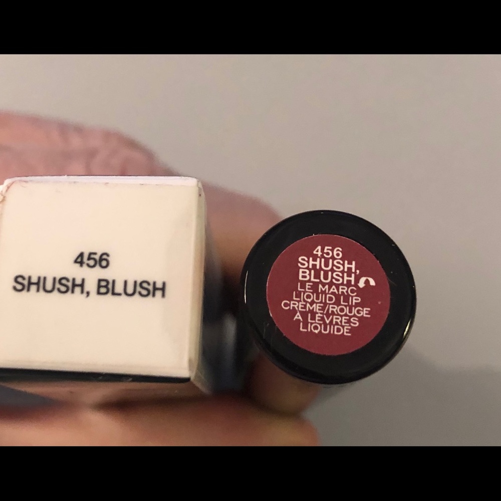 Marc Jacobs shush, blush liquid lip cream